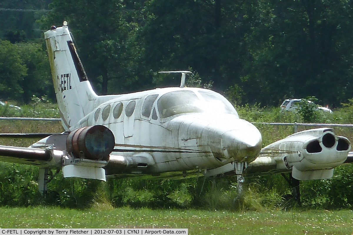 C-FETL, 1967 Cessna 421 Golden Eagle C/N 421-0004, 1967 Cessna 421, c/n: 421-0004 WFU at Langley BC