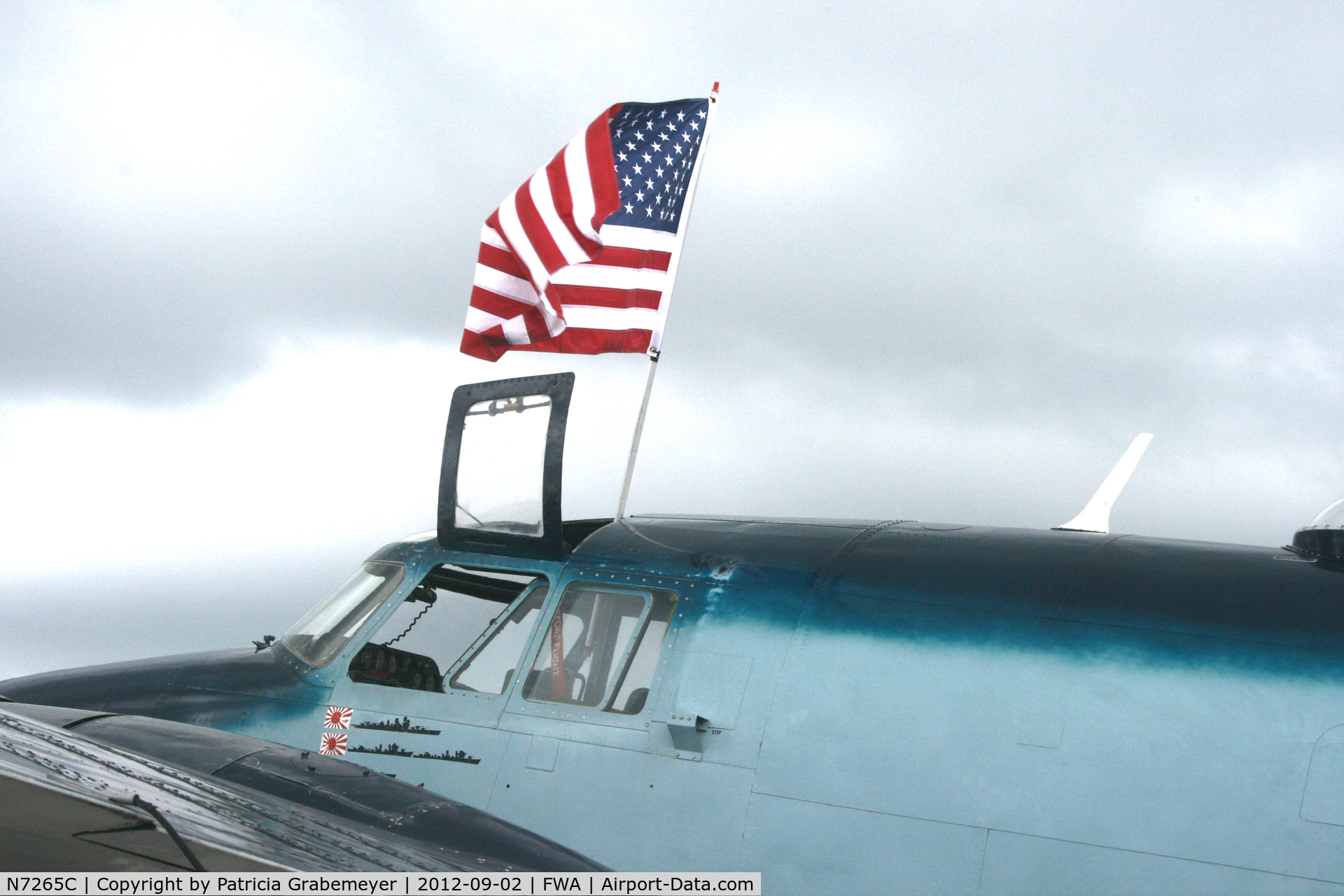 N7265C, 1945 Lockheed PV-2 Harpoon C/N 15-1362, Closeup of N726SC