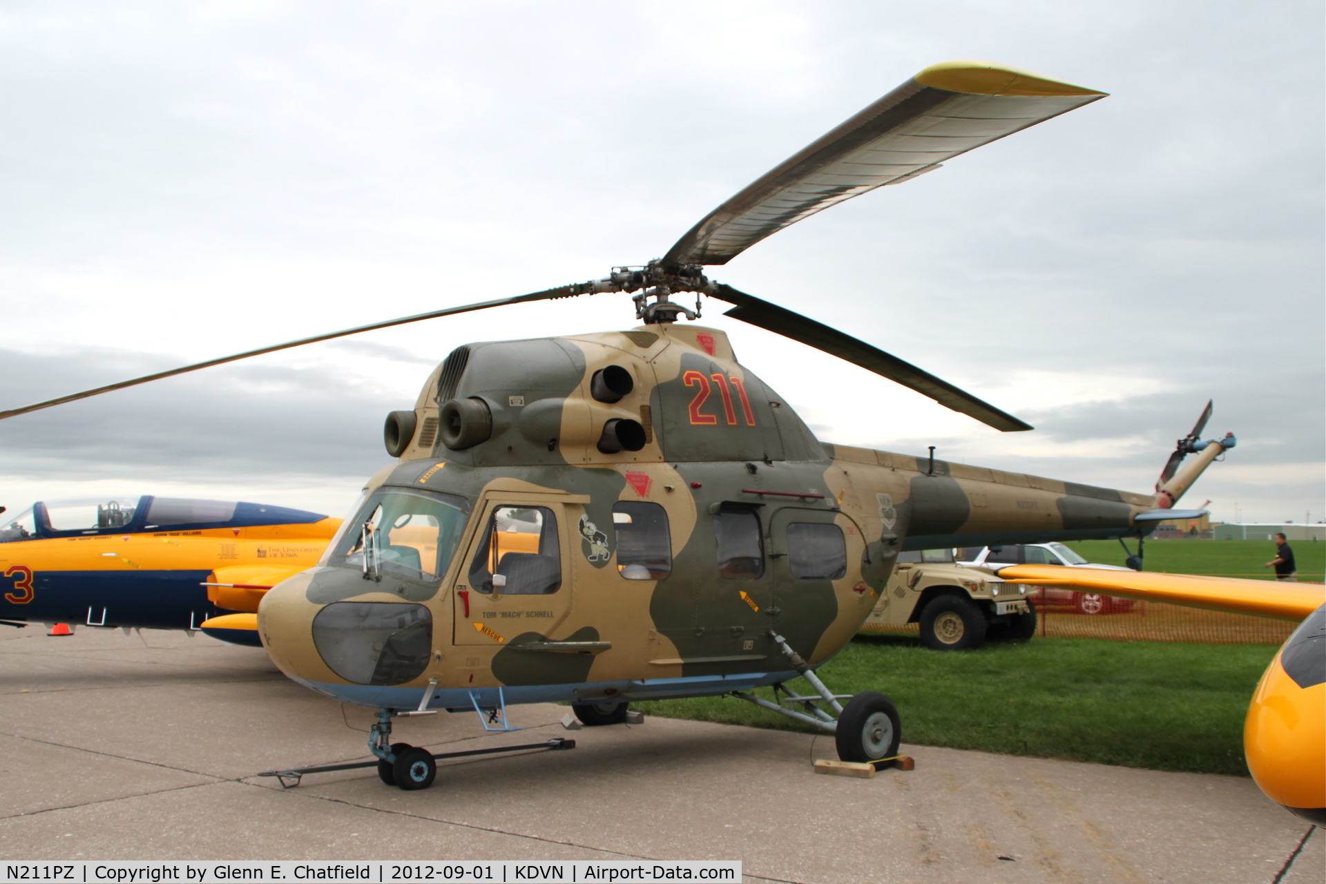 N211PZ, Mil Mi-2 Hoplite C/N 515021126, Quad Cities Air Show