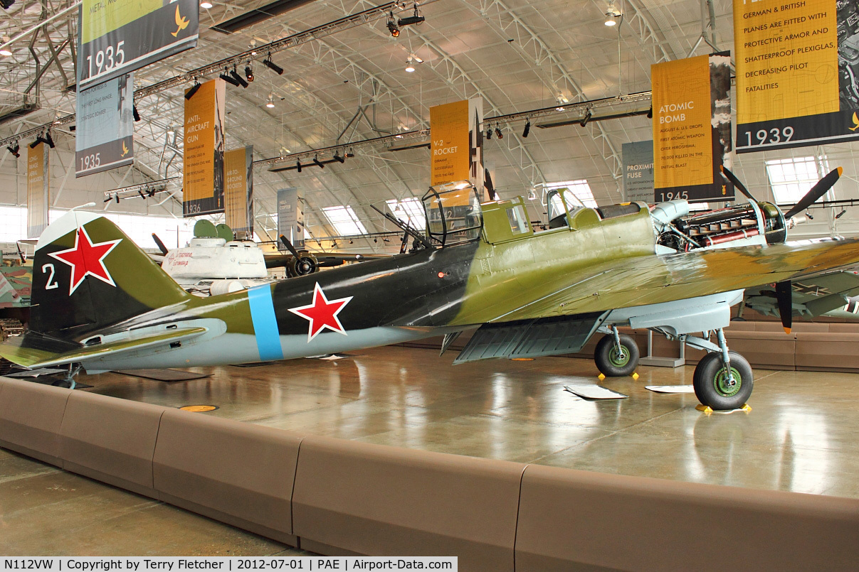 N112VW, Ilyushin Il-2M3 Shturmovik C/N 305401, 002 (2), Ilyushin Il-2M3 Shturmovik, c/n: 305401 with Paul Allen Warbirds