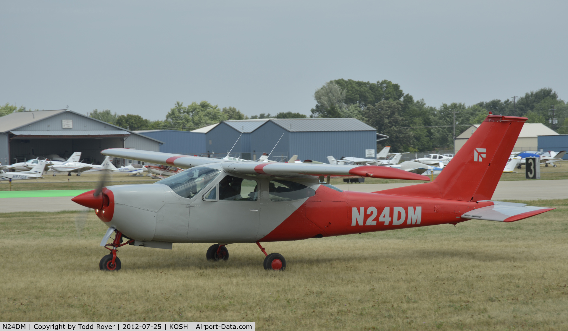 N24DM, 1975 Cessna 177RG Cardinal C/N 177RG0678, Airventure 2012