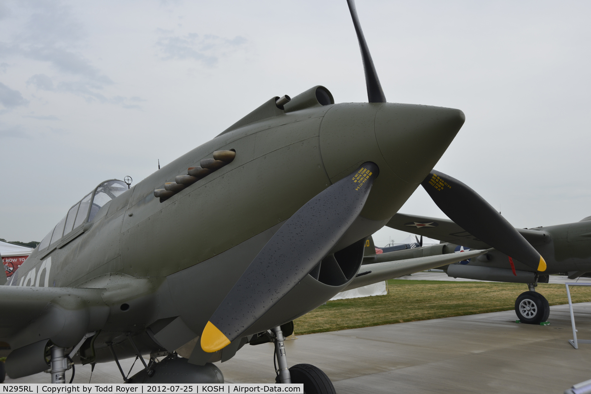 N295RL, 1941 Curtiss P-40C C/N 14777, Airventure 2012