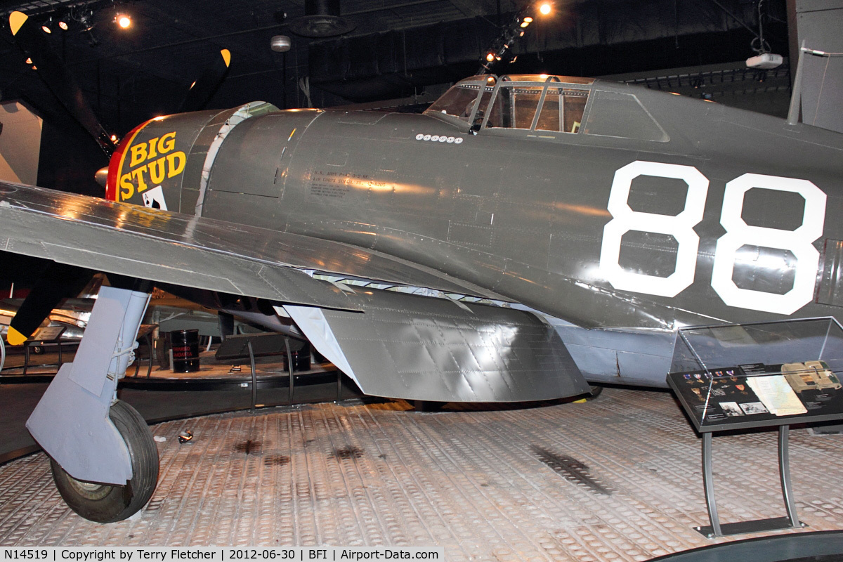 N14519, 1942 Republic P-47D Thunderbolt C/N 393-353, 1942 Republic P-47, c/n: 42-8205 at Seattle Museum of Flight