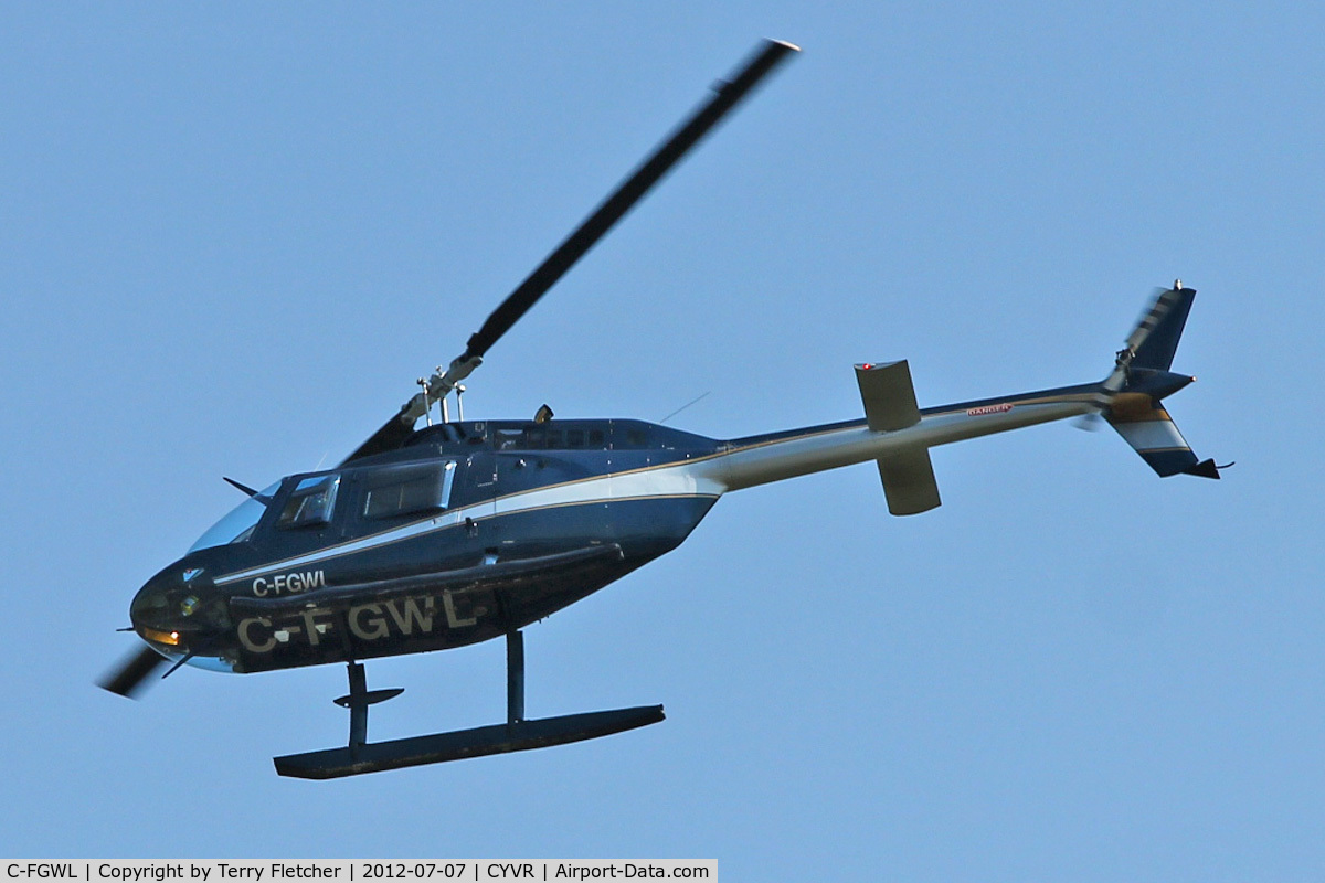 C-FGWL, Bell 206B JetRanger III C/N 3367, Bell 206B, c/n: 3367