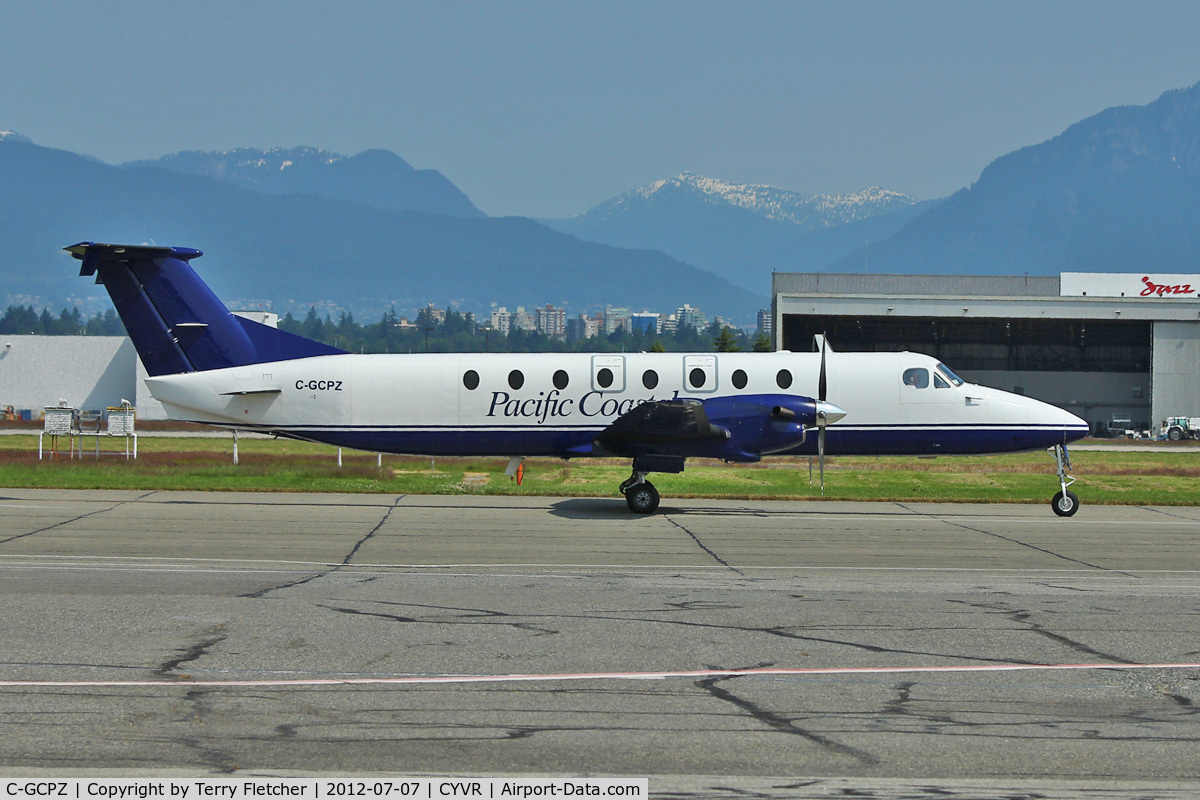 C-GCPZ, 1987 Beech 1900C C/N UB-71, Beech 1900C, c/n: UB71