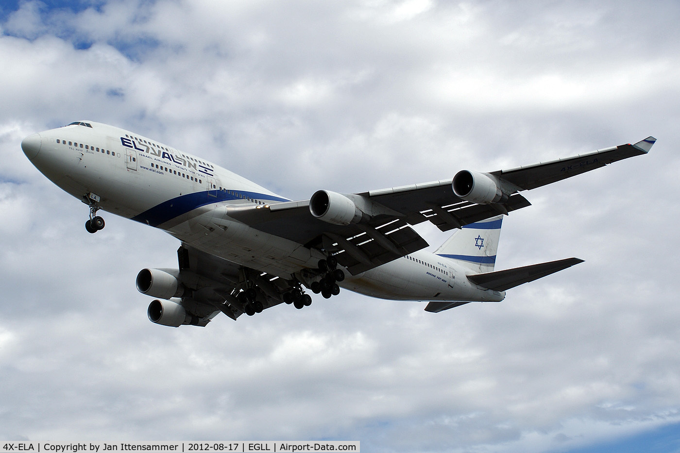 4X-ELA, 1994 Boeing 747-458 C/N 26055, ex-ela