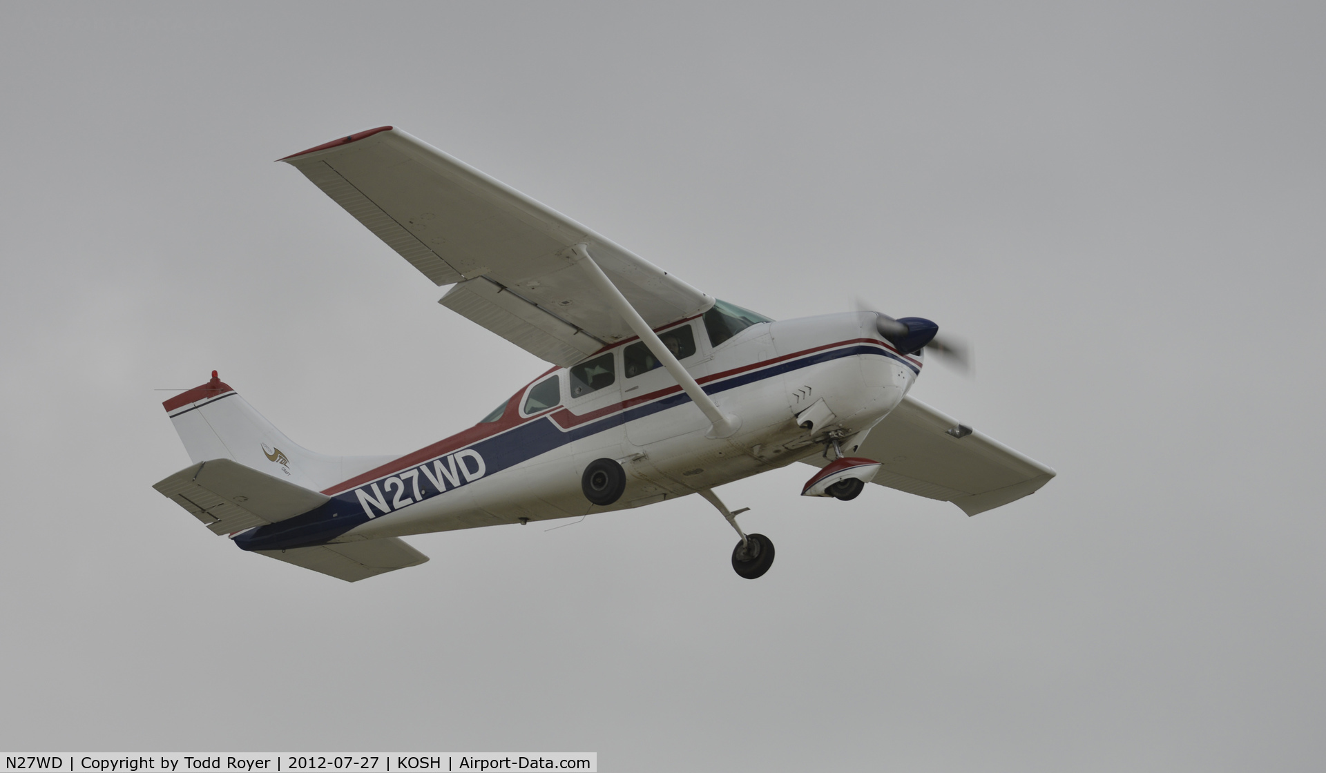 N27WD, 1963 Cessna 210-5(205) C/N 205-0376, Airventure 2012