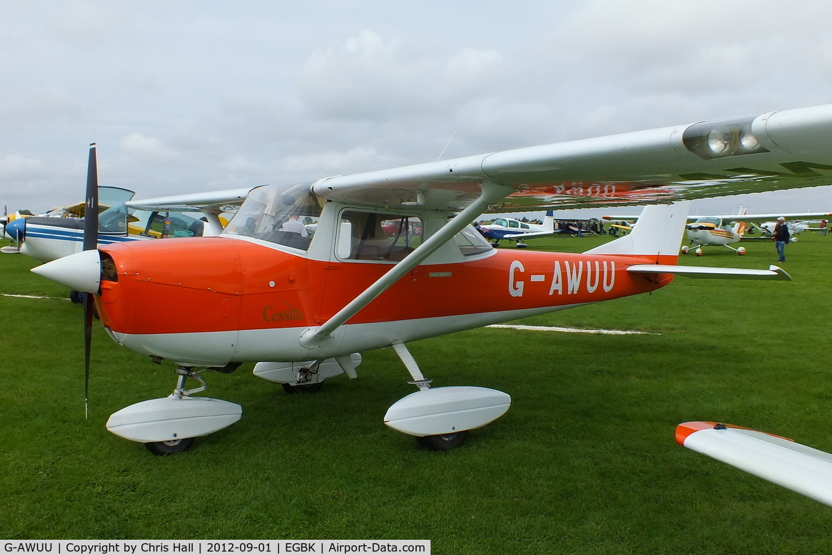 G-AWUU, 1968 Reims F150J C/N 0408, at the LAA Rally 2012, Sywell