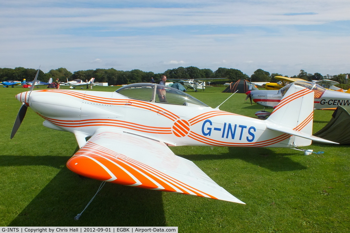 G-INTS, 2006 Vans RV-4 C/N PFA 181-13069, at the LAA Rally 2012, Sywell