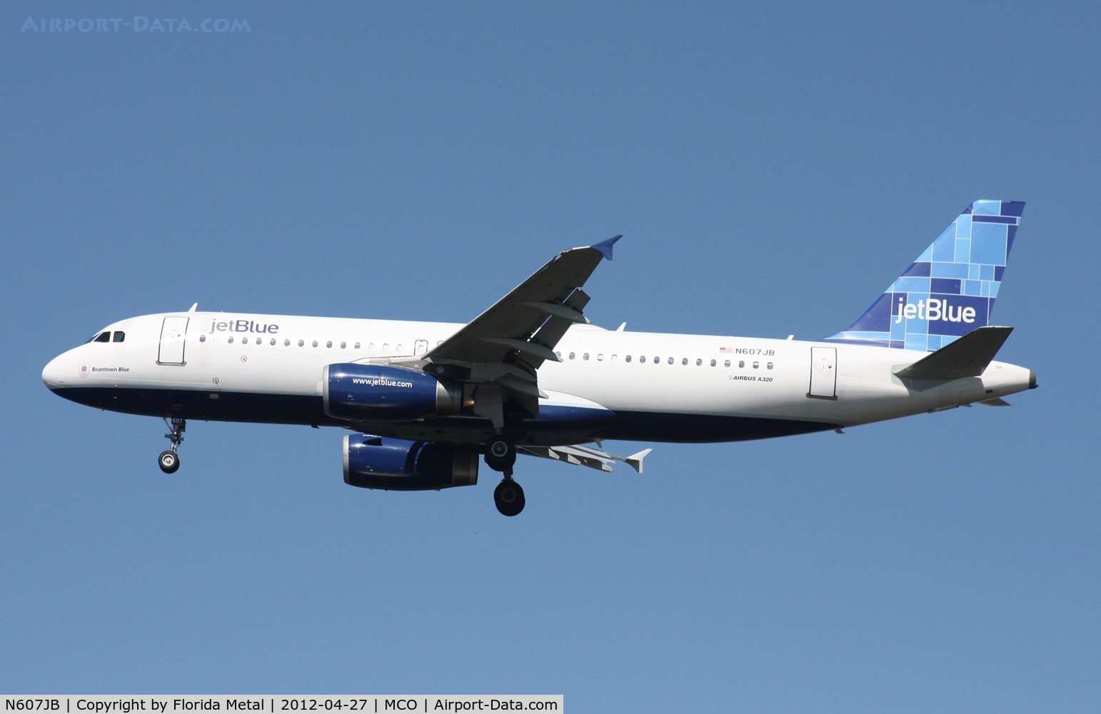 N607JB, 2005 Airbus A320-232 C/N 2386, Jet Blue A320