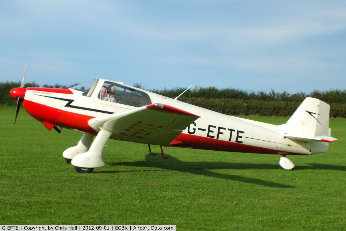 G-EFTE, 1961 Bolkow Bo-207 C/N 218, at the LAA Rally 2012, Sywell