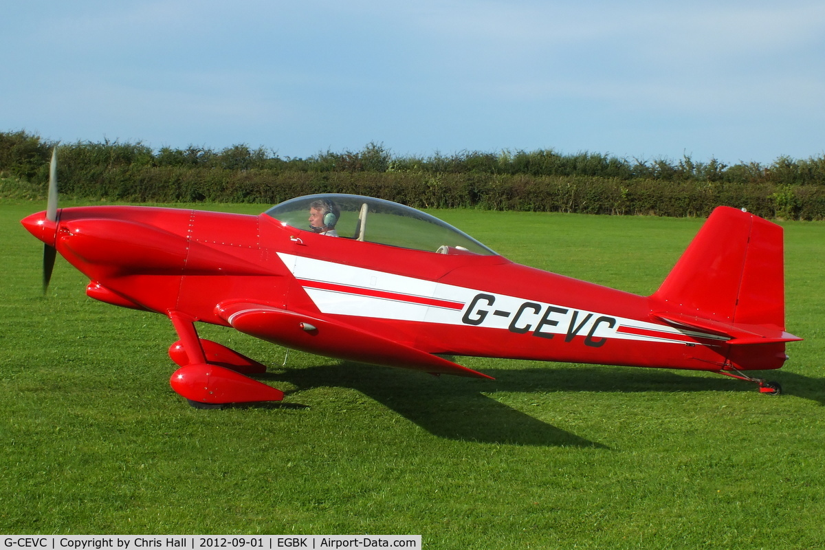 G-CEVC, 2007 Vans RV-4 C/N 2726, at the LAA Rally 2012, Sywell