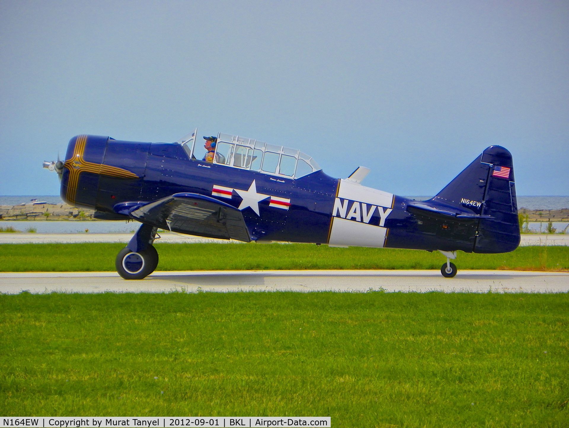 N164EW, 1943 North American AT-6C Texan C/N 88-14371, @ the 2012 Cleveland National Air Show