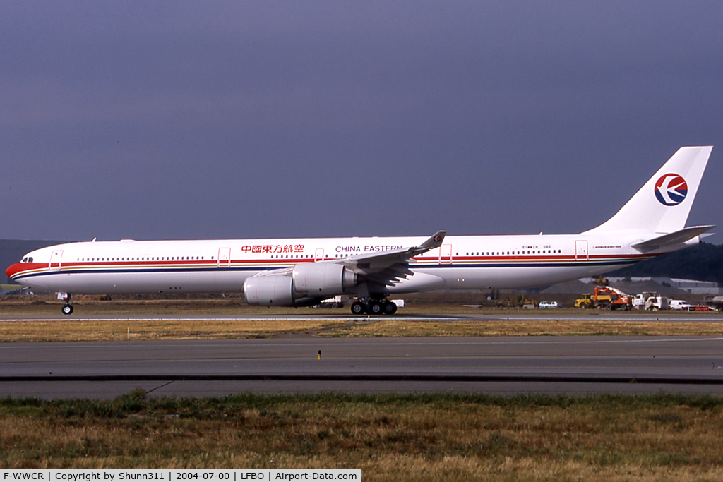 F-WWCR, 2004 Airbus A340-642 C/N 586, C/n 0586 - To be B-6055