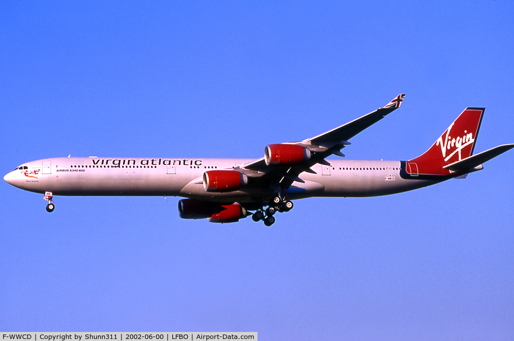 F-WWCD, 2002 Airbus A340-642 C/N 383, C/n 0383 - To be G-VSHY