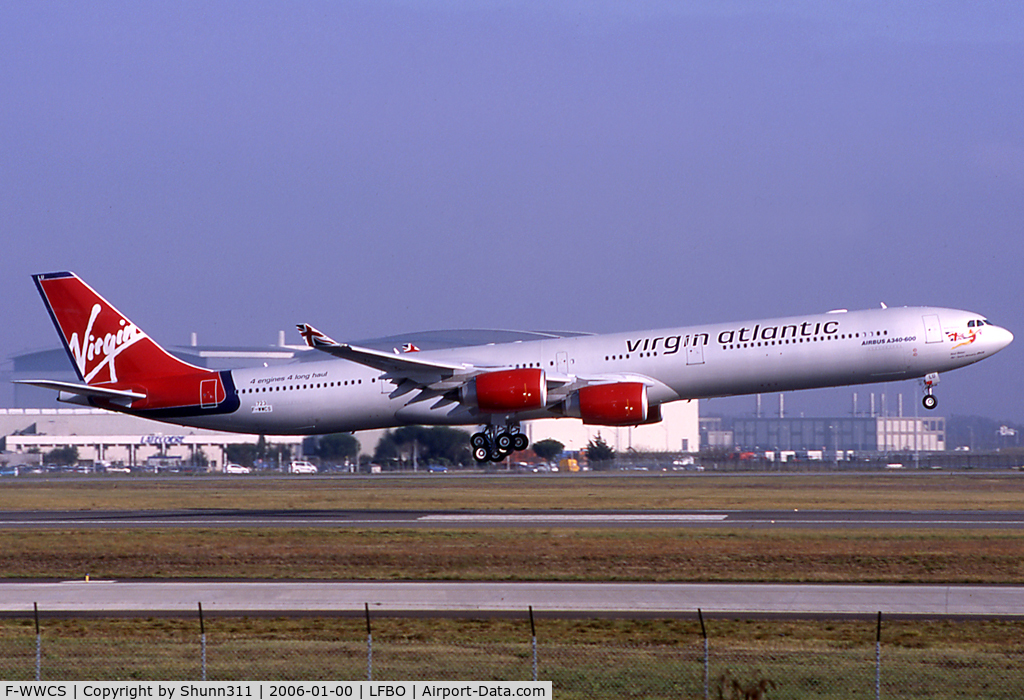 F-WWCS, 2006 Airbus A340-642 C/N 723, C/n 0723 - To be G-VBLU