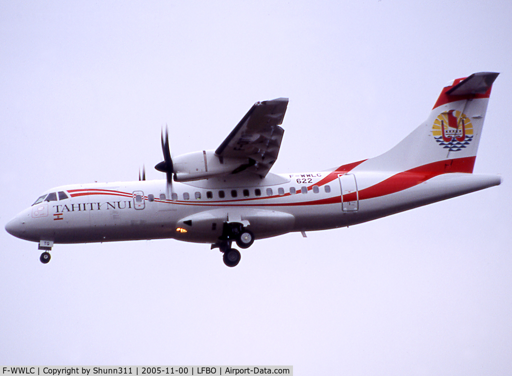 F-WWLC, 1999 ATR 42-500 C/N 622, C/n 0622 - To be F-OITQ for Polynesian Government in red Air Tahiti Nui c/s