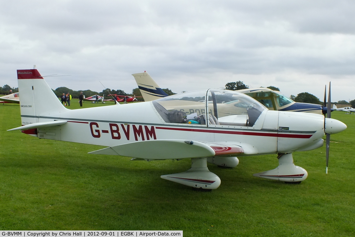 G-BVMM, 1974 Robin HR-200-100 Club C/N 41, at the at the LAA Rally 2012, Sywell