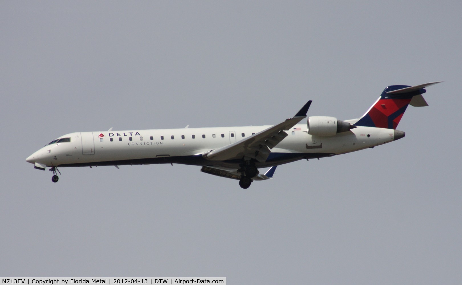 N713EV, 2003 Bombardier CRJ-701 (CL-600-2C10) Regional Jet C/N 10081, ASA CRJ-700