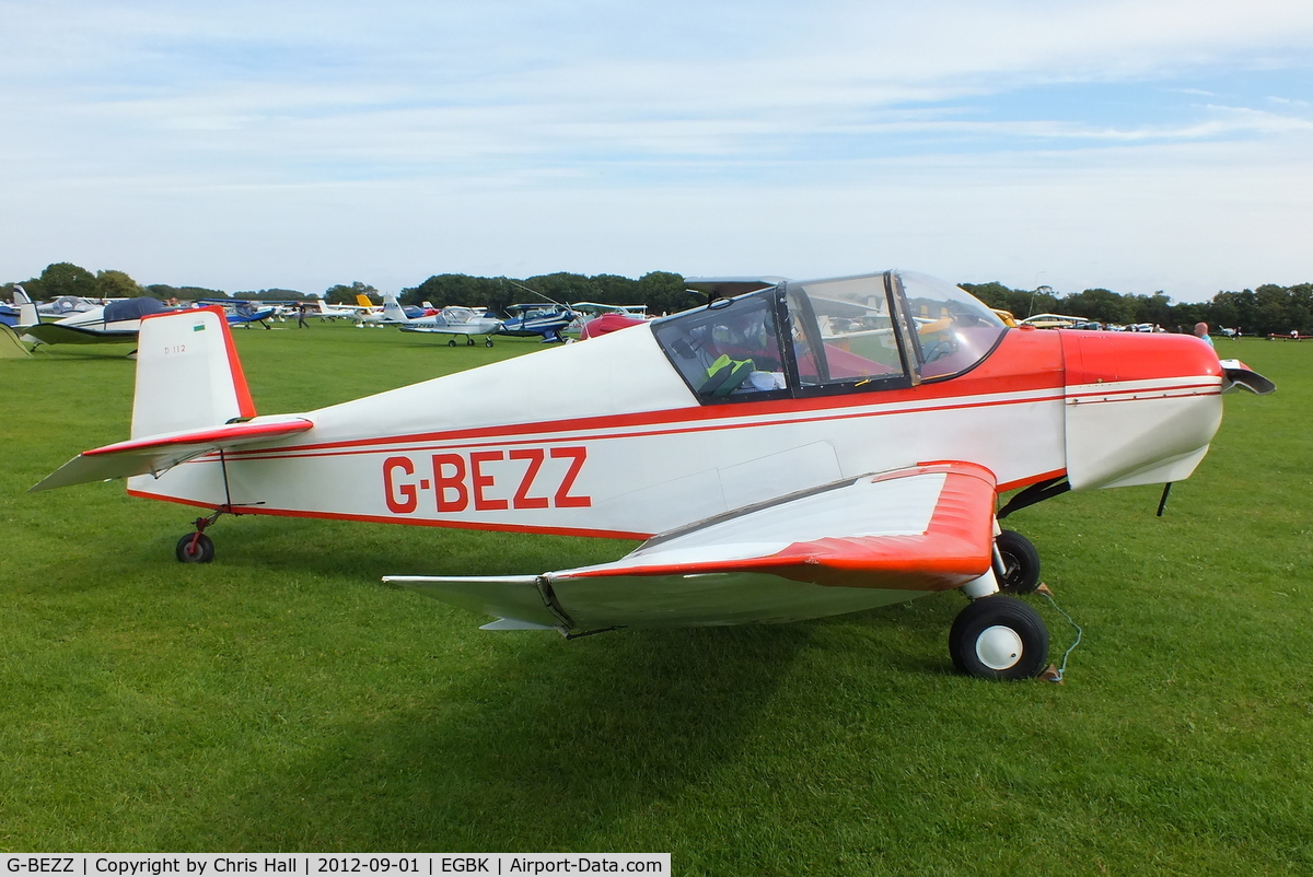 G-BEZZ, 1956 Jodel D-112 Club C/N 397, at the at the LAA Rally 2012, Sywell