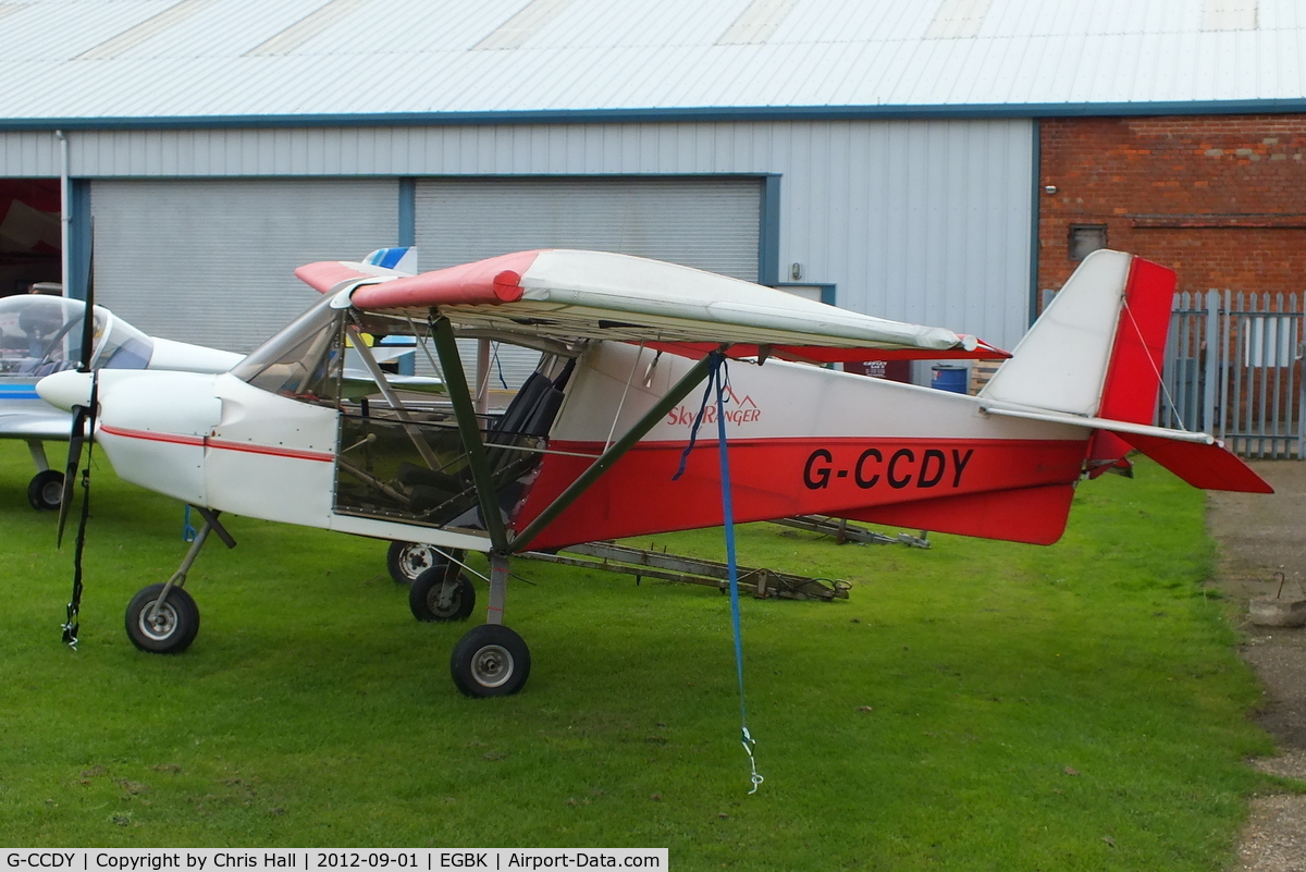 G-CCDY, 2003 Best Off Skyranger 912(2) C/N BMAA/HB/275, at the at the LAA Rally 2012, Sywell