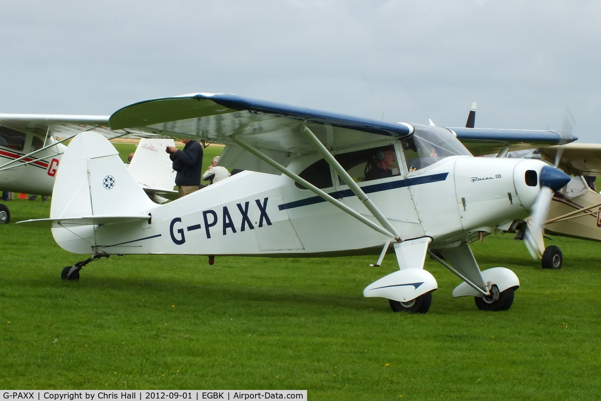 G-PAXX, 1954 Piper PA-20-135 Pacer Pacer C/N 20-1107, at the at the LAA Rally 2012, Sywell