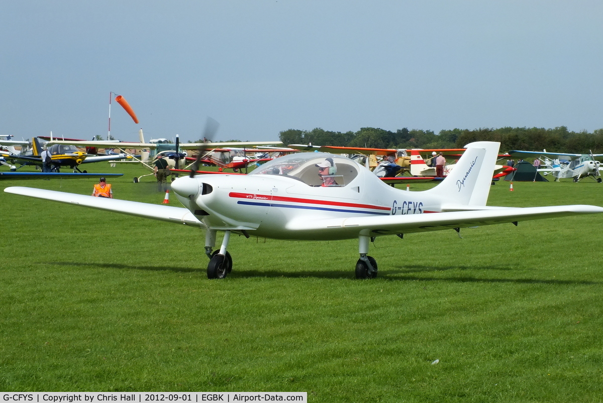 G-CFYS, 2009 Yeoman Dynamic WT9 UK C/N DY298, at the at the LAA Rally 2012, Sywell