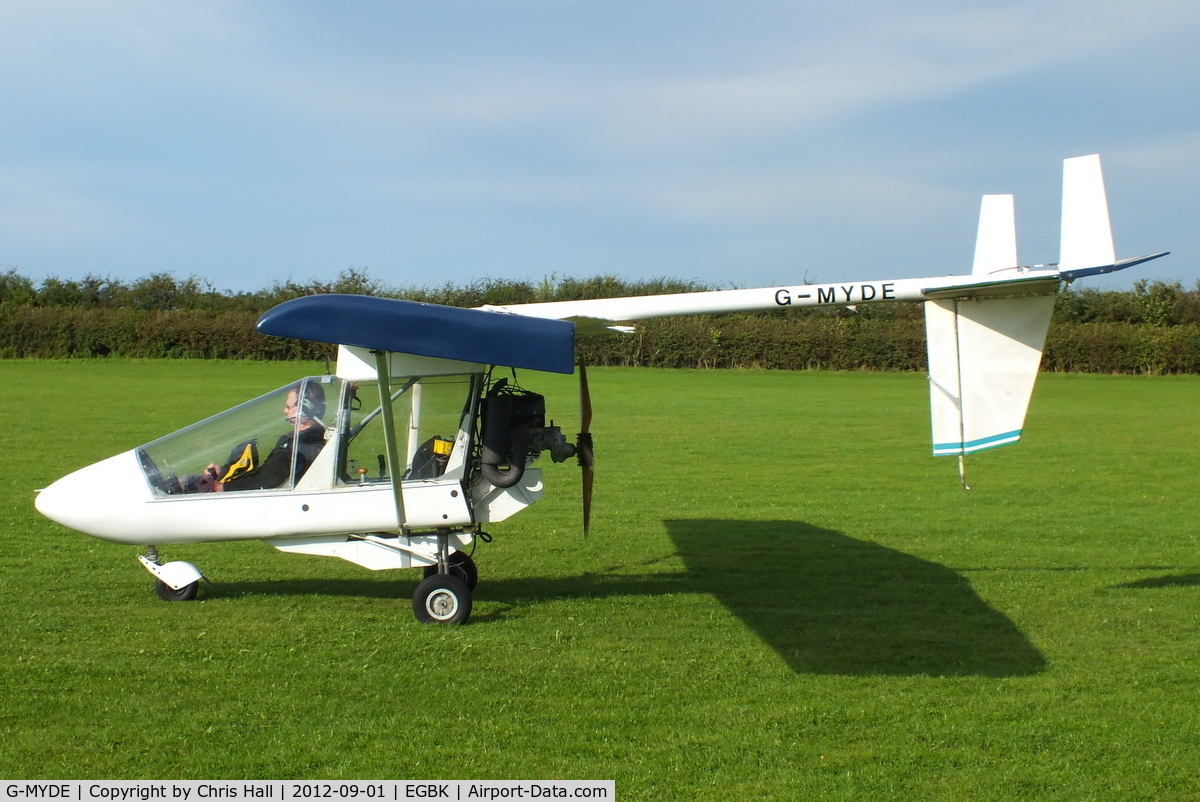 G-MYDE, 1993 CFM Shadow Series DD C/N K187, at the at the LAA Rally 2012, Sywell