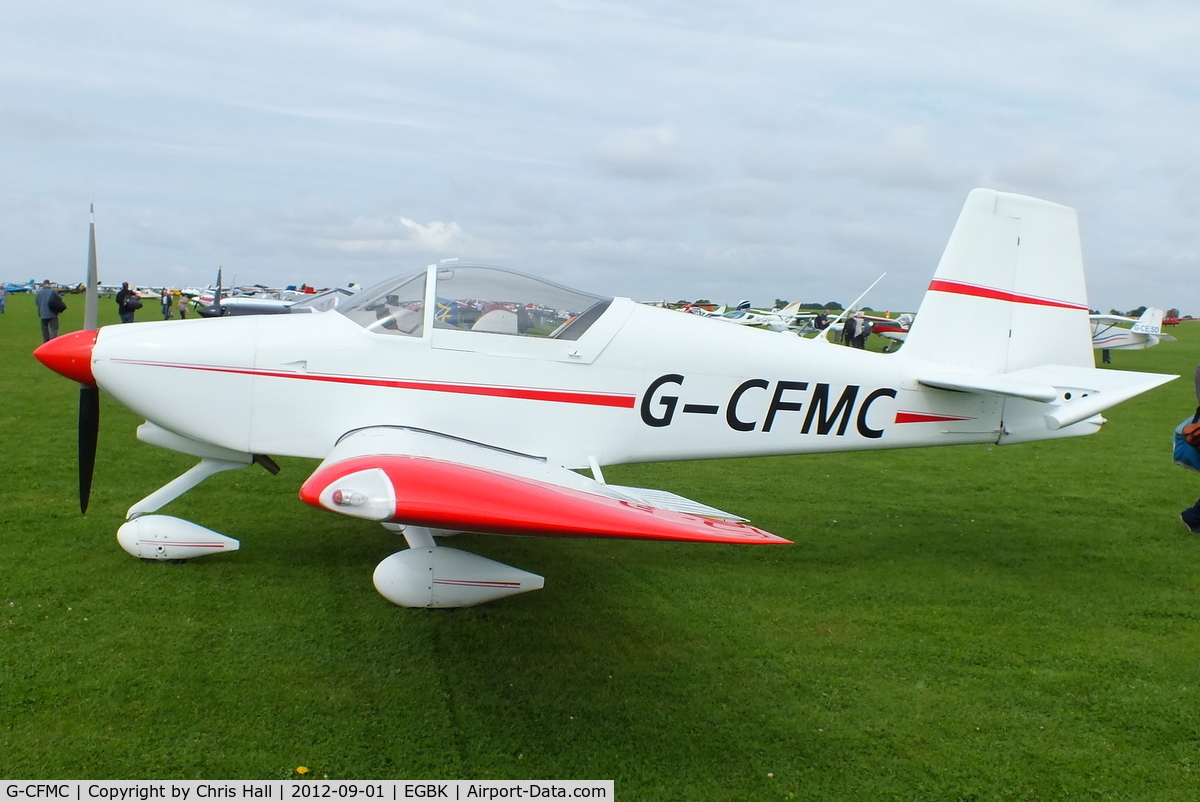 G-CFMC, 2010 Vans RV-9A C/N PFA 320-14575, at the at the LAA Rally 2012, Sywell