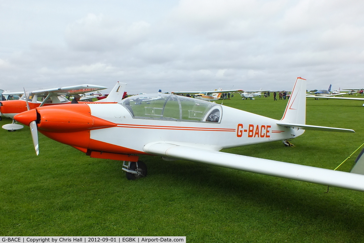 G-BACE, 1972 Sportavia-Putzer RF-5 C/N 5102, at the at the LAA Rally 2012, Sywell