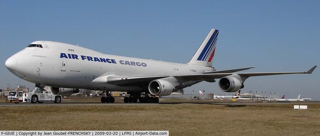 F-GIUE, 2005 Boeing 747-428F/ER/SCD C/N 33097, Air France Cargo