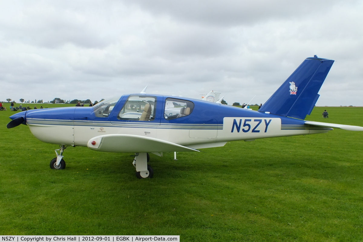 N5ZY, 1984 Socata TB-20 Trinidad C/N 468, at the at the LAA Rally 2012, Sywell