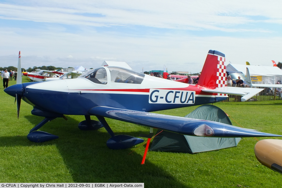 G-CFUA, 2010 Vans RV-9A C/N PFA 320-14103, at the at the LAA Rally 2012, Sywell
