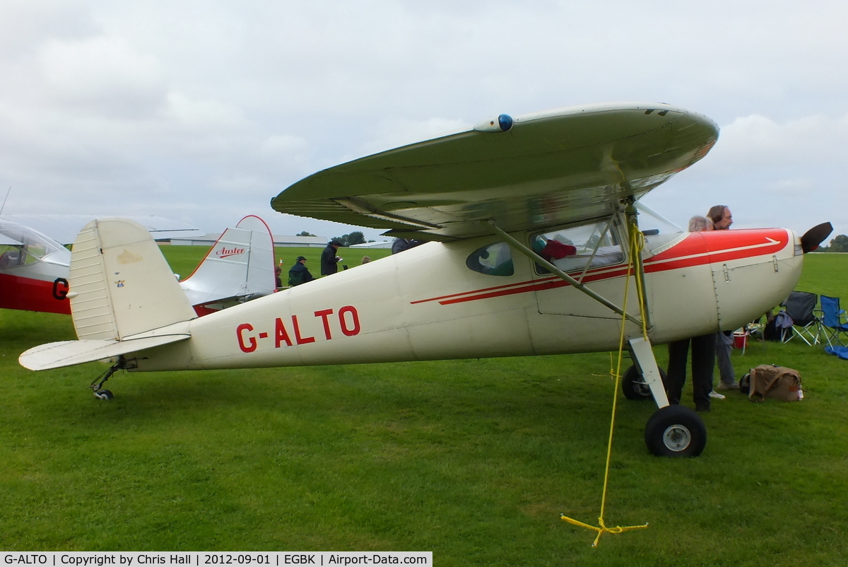 G-ALTO, 1948 Cessna 140 C/N 14253, at the at the LAA Rally 2012, Sywell