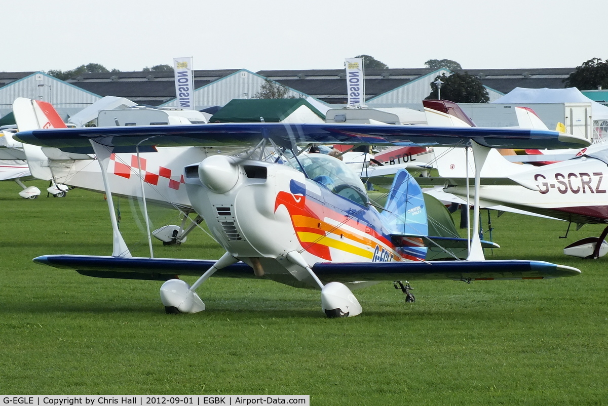 G-EGLE, 1980 Christen Eagle II C/N F0053, at the at the LAA Rally 2012, Sywell