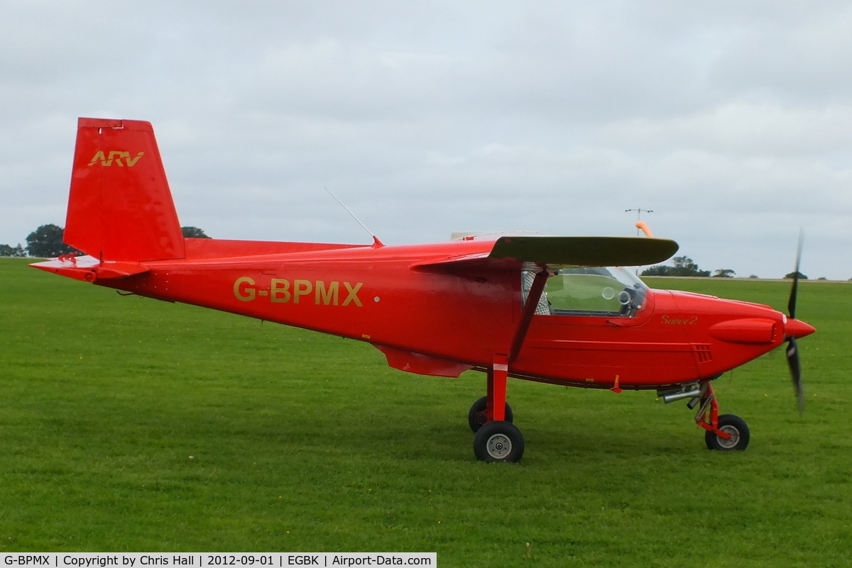 G-BPMX, 1989 ARV ARV1 Super 2 C/N K005, at the at the LAA Rally 2012, Sywell