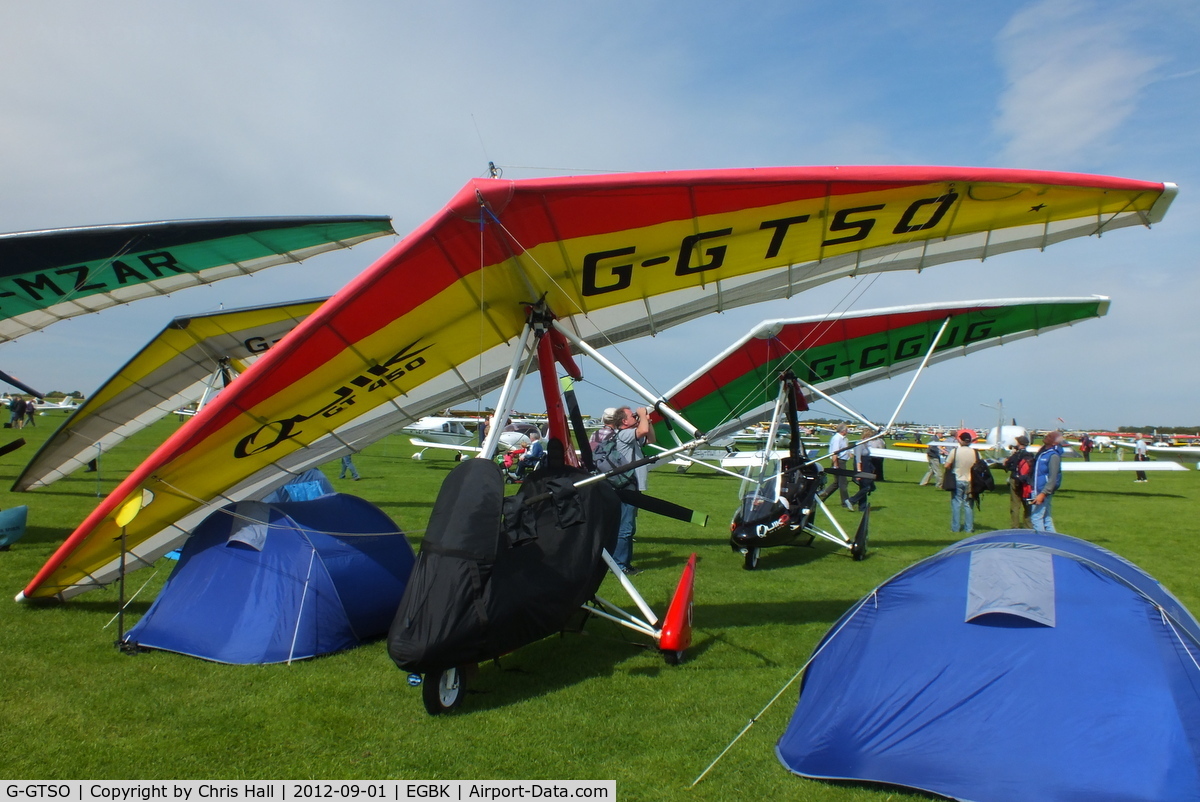 G-GTSO, 2006 Mainair Pegasus Quik GT450 C/N 8164, at the at the LAA Rally 2012, Sywell