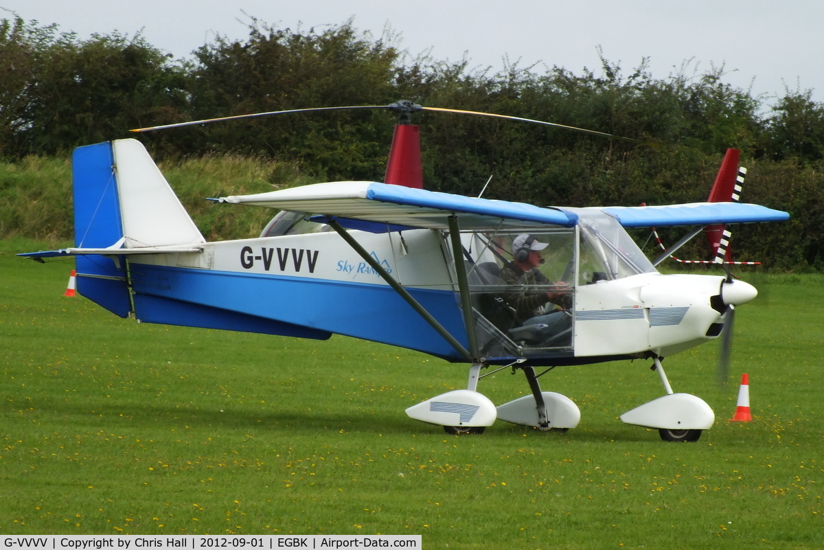 G-VVVV, 2005 Best Off Skyranger 912(2) C/N BMAA/HB/427, at the at the LAA Rally 2012, Sywell