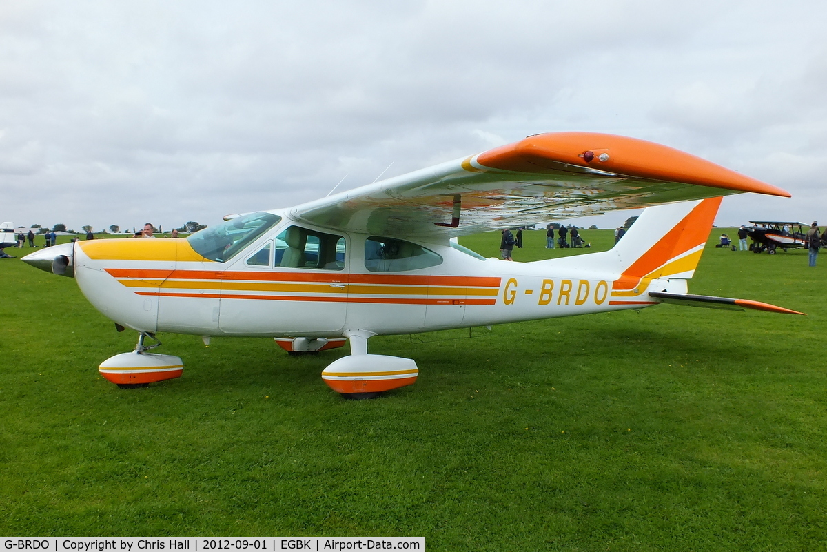 G-BRDO, 1975 Cessna 177B Cardinal C/N 17702166, at the at the LAA Rally 2012, Sywell