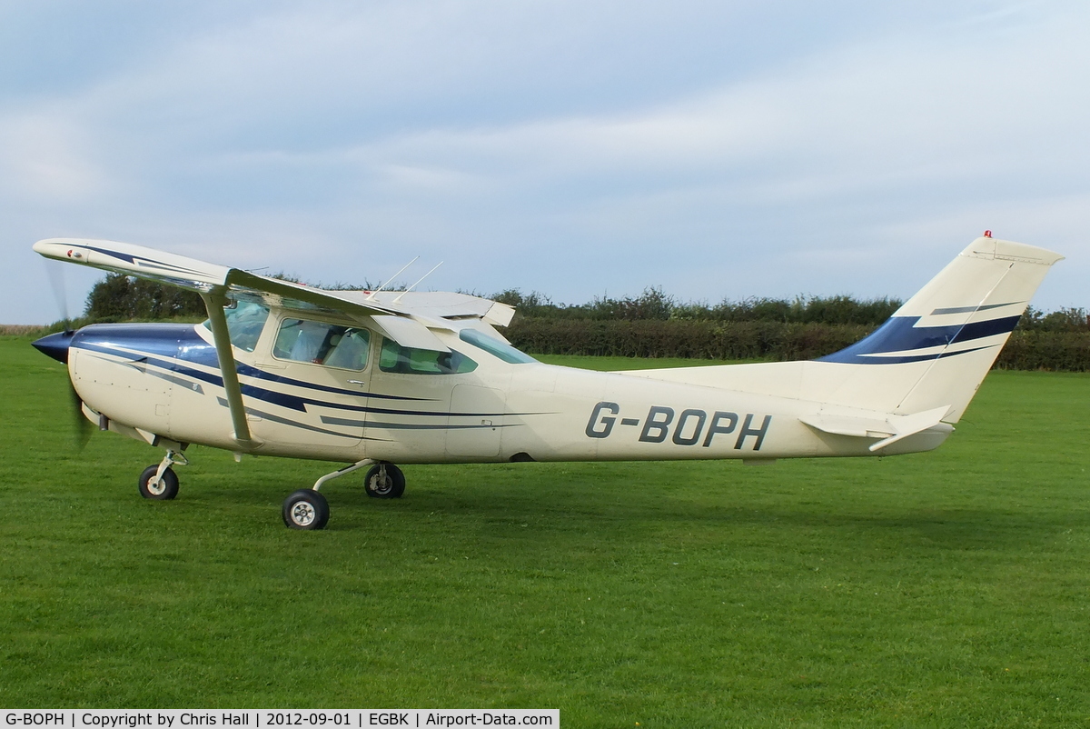 G-BOPH, 1979 Cessna TR182 Turbo Skylane RG C/N R182-01031, at the at the LAA Rally 2012, Sywell