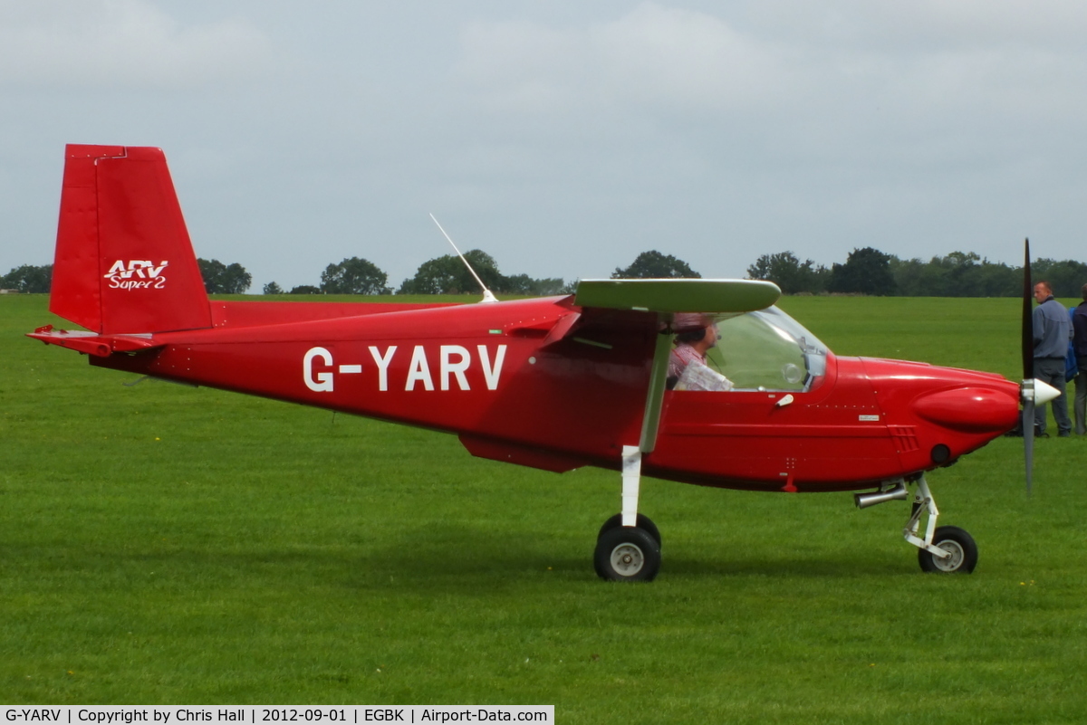 G-YARV, 1988 AVR Super 2 C/N PFA 152-11127, at the at the LAA Rally 2012, Sywell