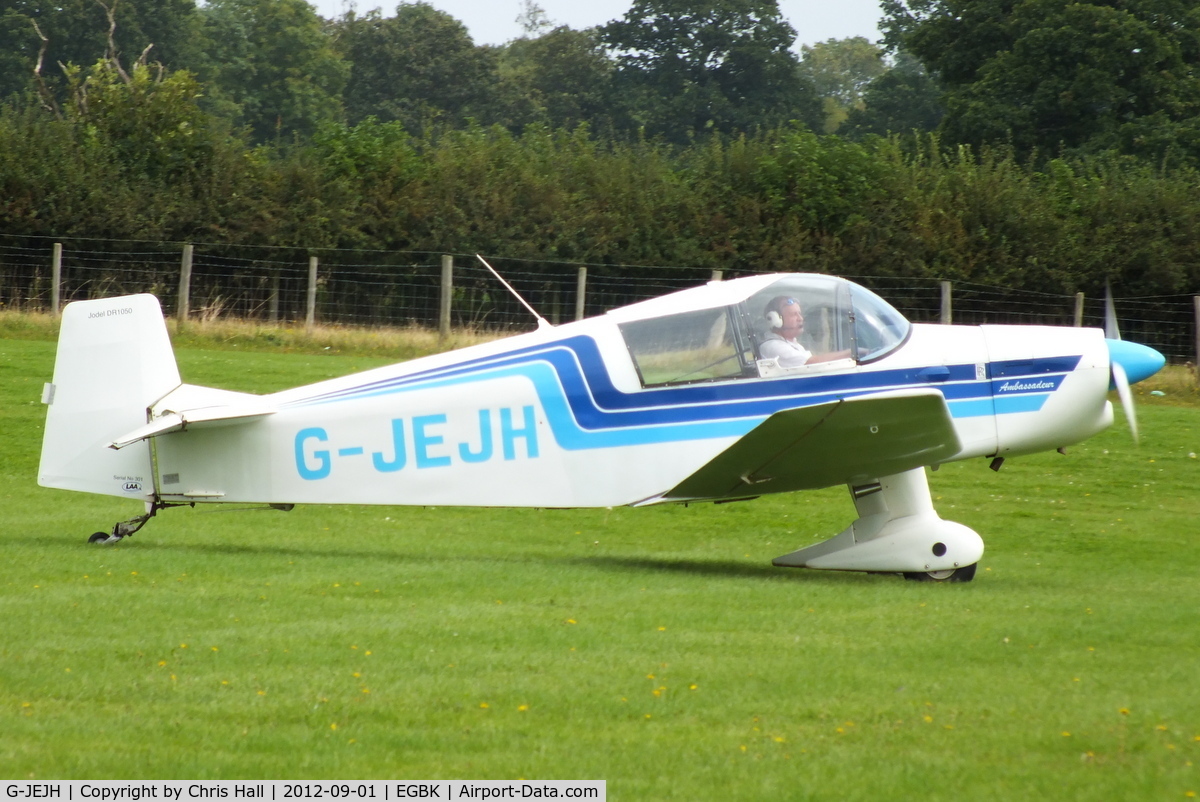 G-JEJH, 1962 Jodel DR-1050 Ambassadeur C/N 301, at the at the LAA Rally 2012, Sywell