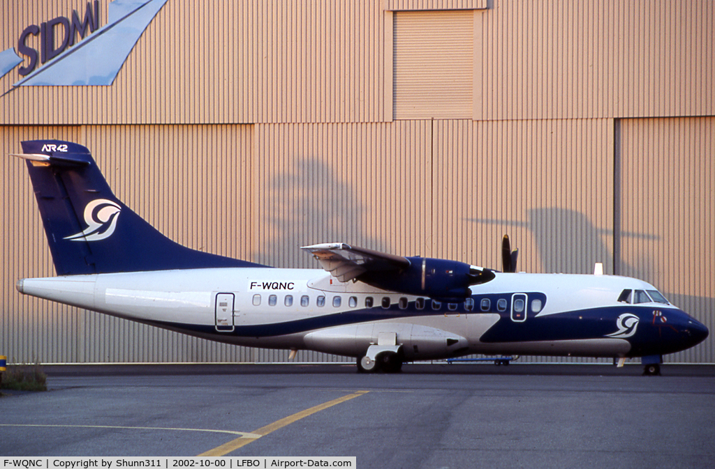F-WQNC, 1989 ATR 42-300 C/N 151, C/n 0151 - Ex. CU-T1453 - Returned to lessor