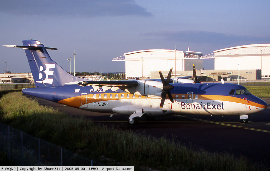 F-WQNP, 1994 ATR 42-320 C/N 374, C/n 0374 - Ex. PJ-XLL with Bonair Express...