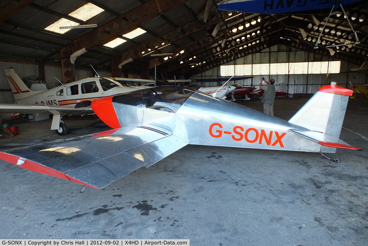 G-SONX, 2010 Sonex Sonex C/N LAA 337-14776, at Crosland Moor Airfield