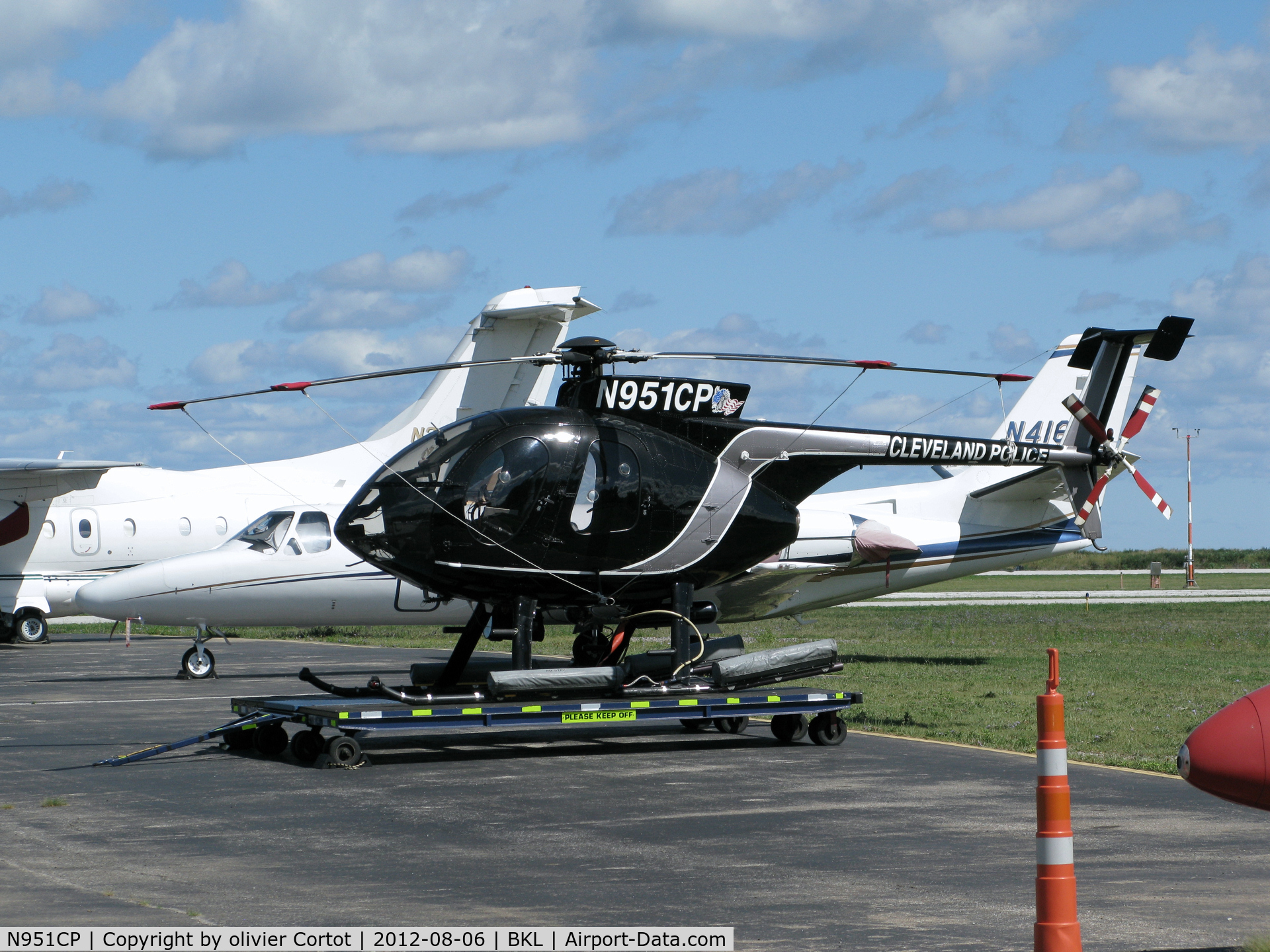 N951CP, 2000 MD Helicopters 369E C/N 0549E, Cleveland PD