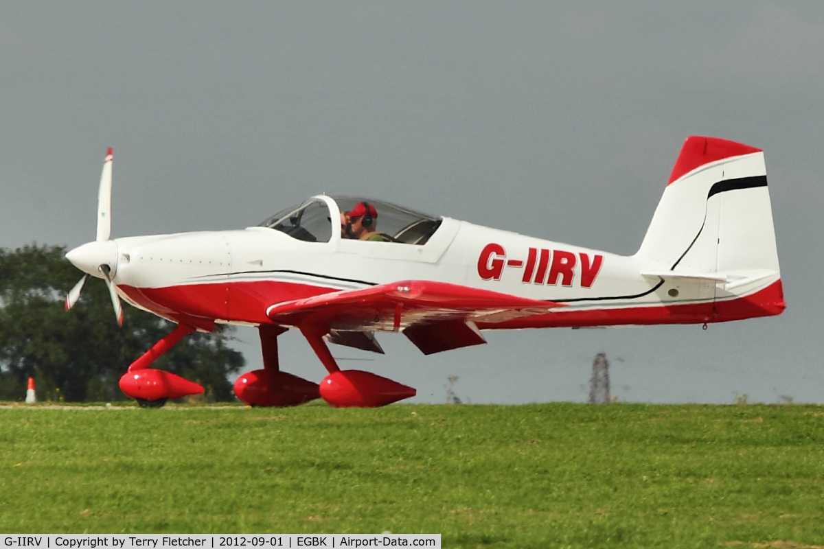 G-IIRV, 2011 Vans RV-7A C/N LAA 323-15074, A visitor to 2012 LAA Rally at Sywell