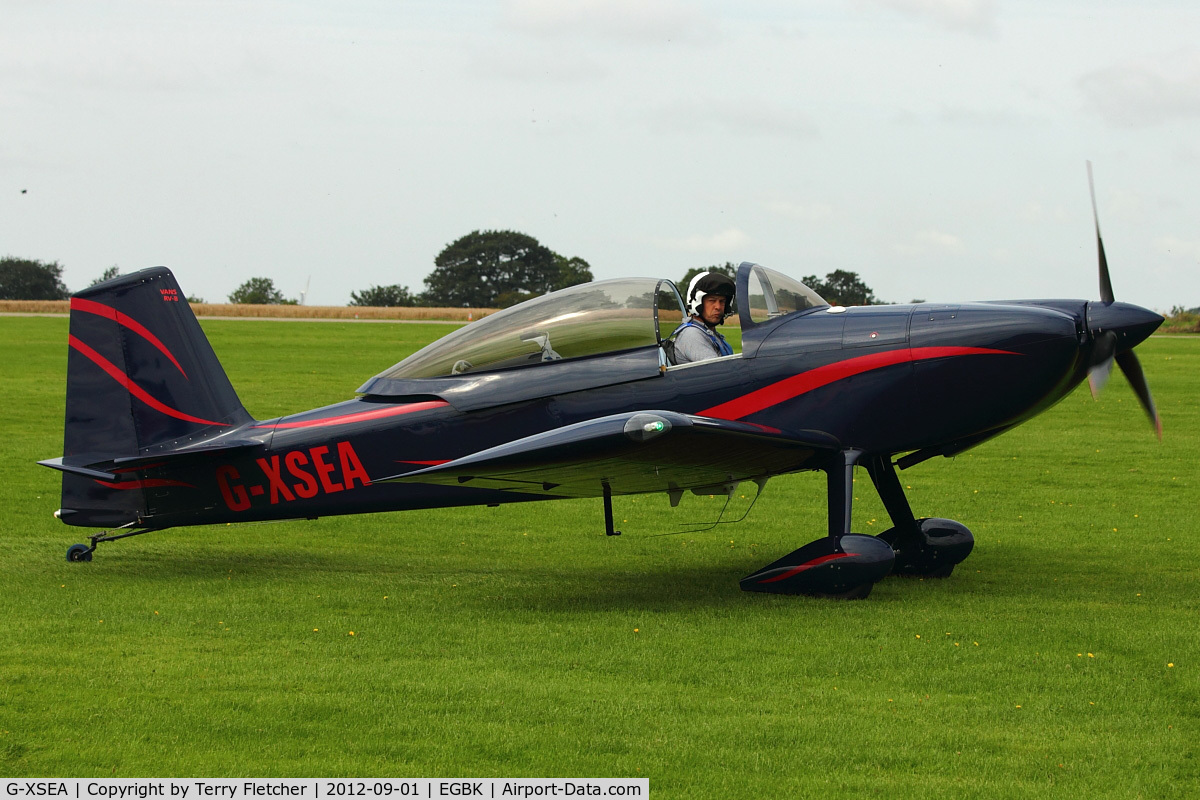 G-XSEA, 2005 Vans RV-8 C/N PFA 303-14228, A visitor to 2012 LAA Rally at Sywell