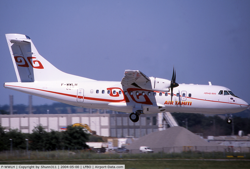 F-WWLH, 2004 ATR 42-500 C/N 627, C/n 0627 - To be F-OIQC