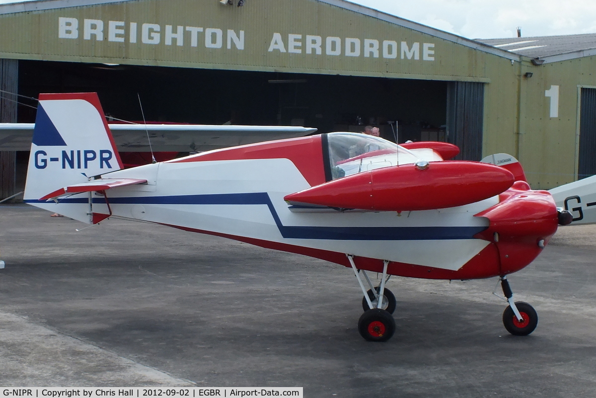 G-NIPR, 1967 Slingsby T-66 Nipper 3 C/N S108, At the Real Aeroplane Club's Wings & Wheels fly-in, Breighton